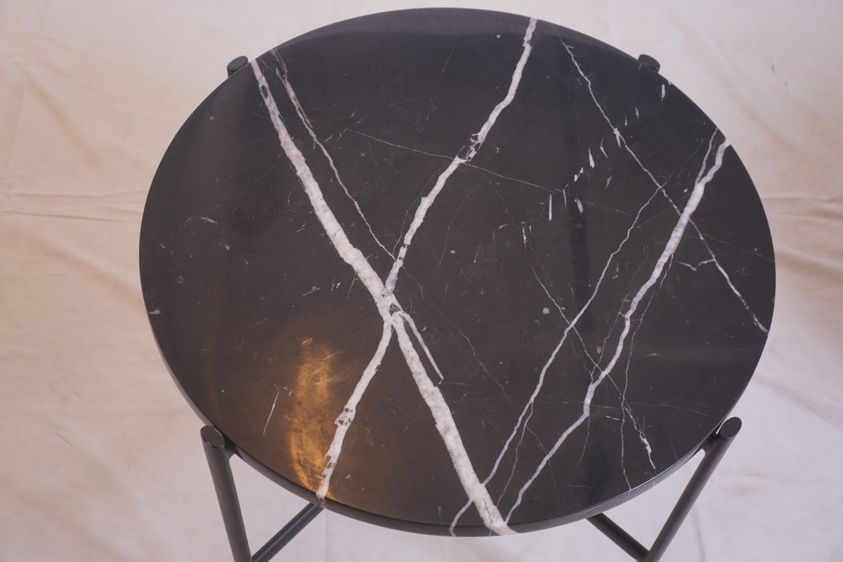 Sylvain Outline Side Table from DWR, Pair of