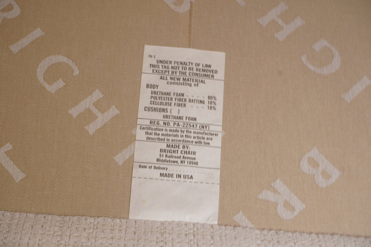 Bright Chair Milo Sectional Sofa - Mint Condition