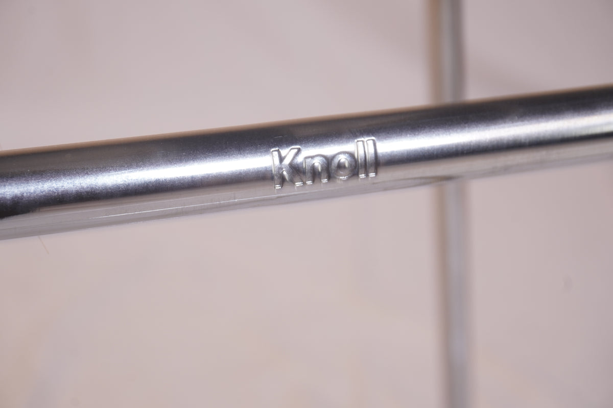 Knoll Bertoia Bar Stools Designed by Harry Bertoia with cushion, Set of 3