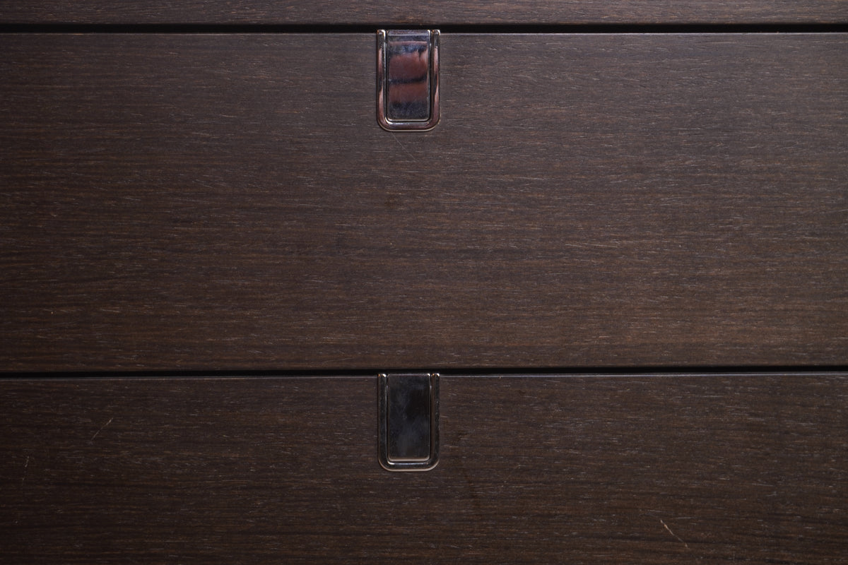 Italian Potocco Wood Sideboard with Zebra Wood Top