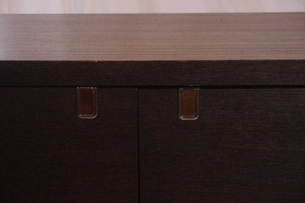 Italian Potocco Wood Sideboard with Zebra Wood Top