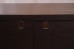 Italian Potocco Wood Sideboard with Zebra Wood Top