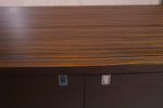 Italian Potocco Wood Sideboard with Zebra Wood Top
