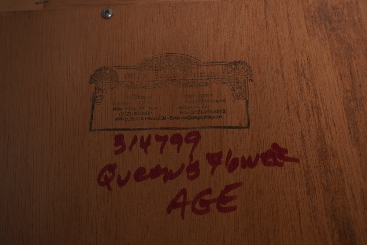 Vintage Tin Frame Mirror