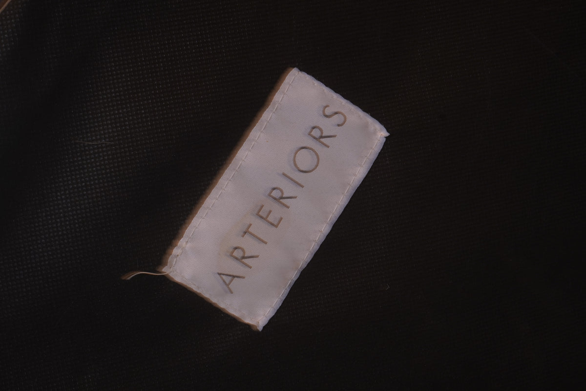 Arteriors Christophe Indigo Leather Refinery Bench