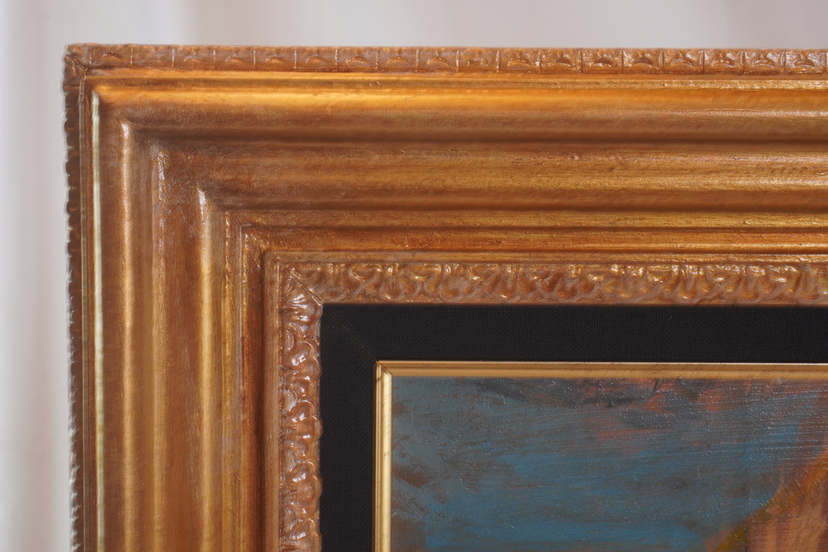 William Gropper Behind the Set Oil Painting, 20th Century