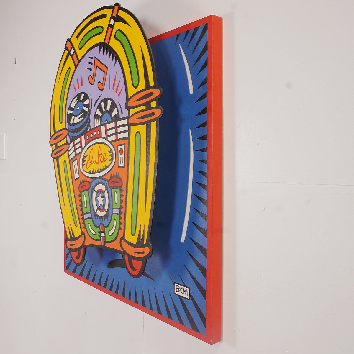 Burton Morris Juke Box Pop Artwork, 1999
