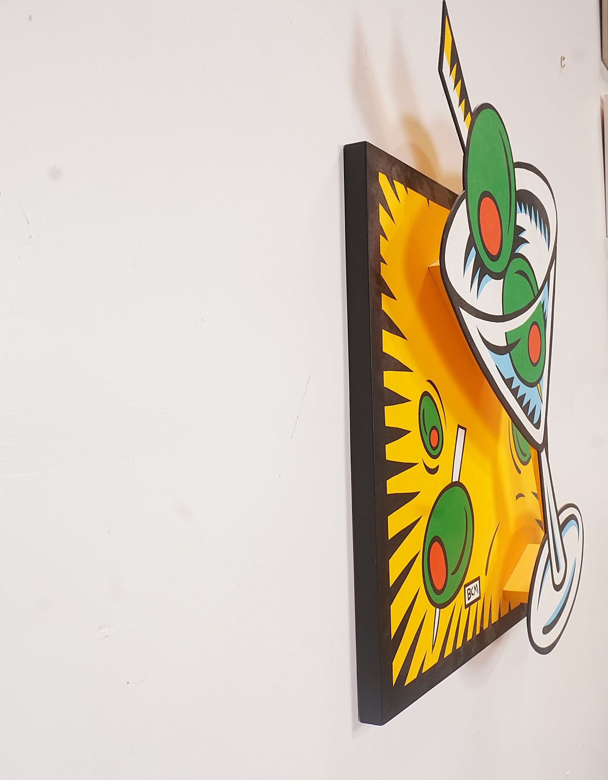 Burton Morris Martini Pop Artwork, 1999