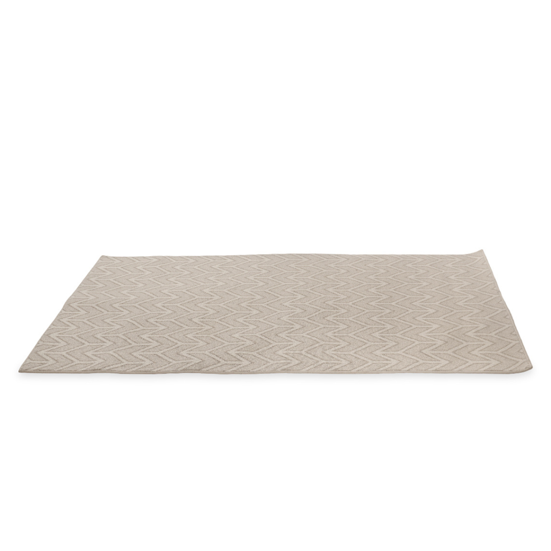 David Hicks Chevron Mirage Pattern Wool Floor Carpet