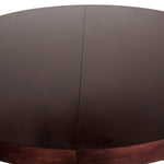 Desiron Lo-Lin Racetrack Round Dining Table with Two Leaves