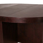 Desiron Lo-Lin Racetrack Round Dining Table with Two Leaves
