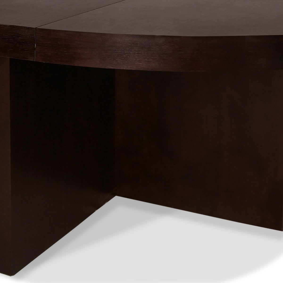 Desiron Lo-Lin Racetrack Round Dining Table with Two Leaves