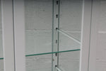 Dulton Modern Industrial Style Steel and Glass Medical Cabinet