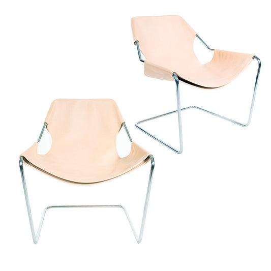 Pair of Paulistano Leather Armchairs