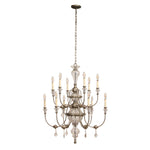FRENCH COUNTRY Distressed Chandelier