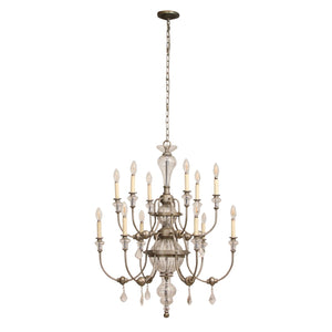 FRENCH COUNTRY Distressed Chandelier