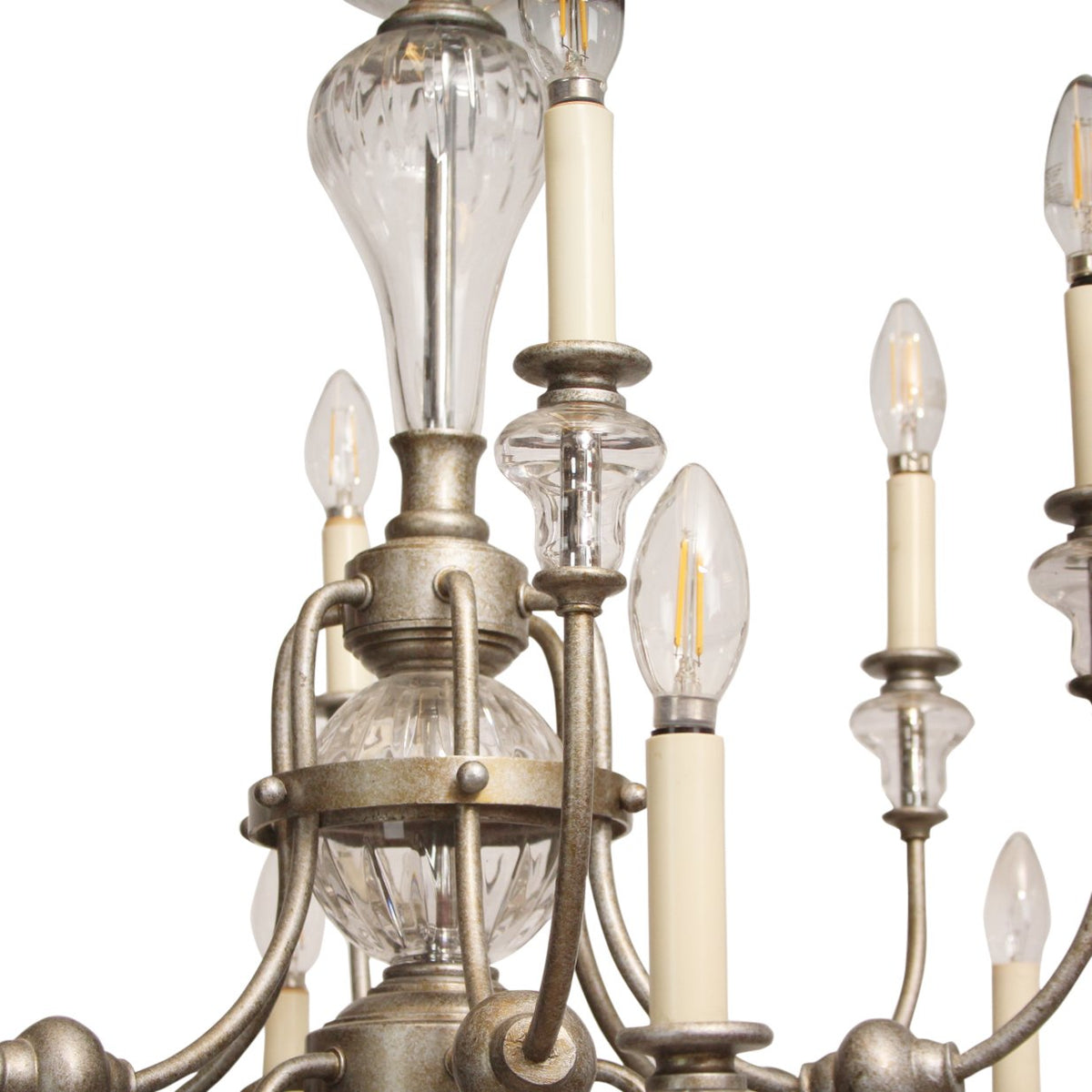 FRENCH COUNTRY Distressed Chandelier