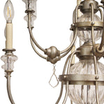 FRENCH COUNTRY Distressed Chandelier