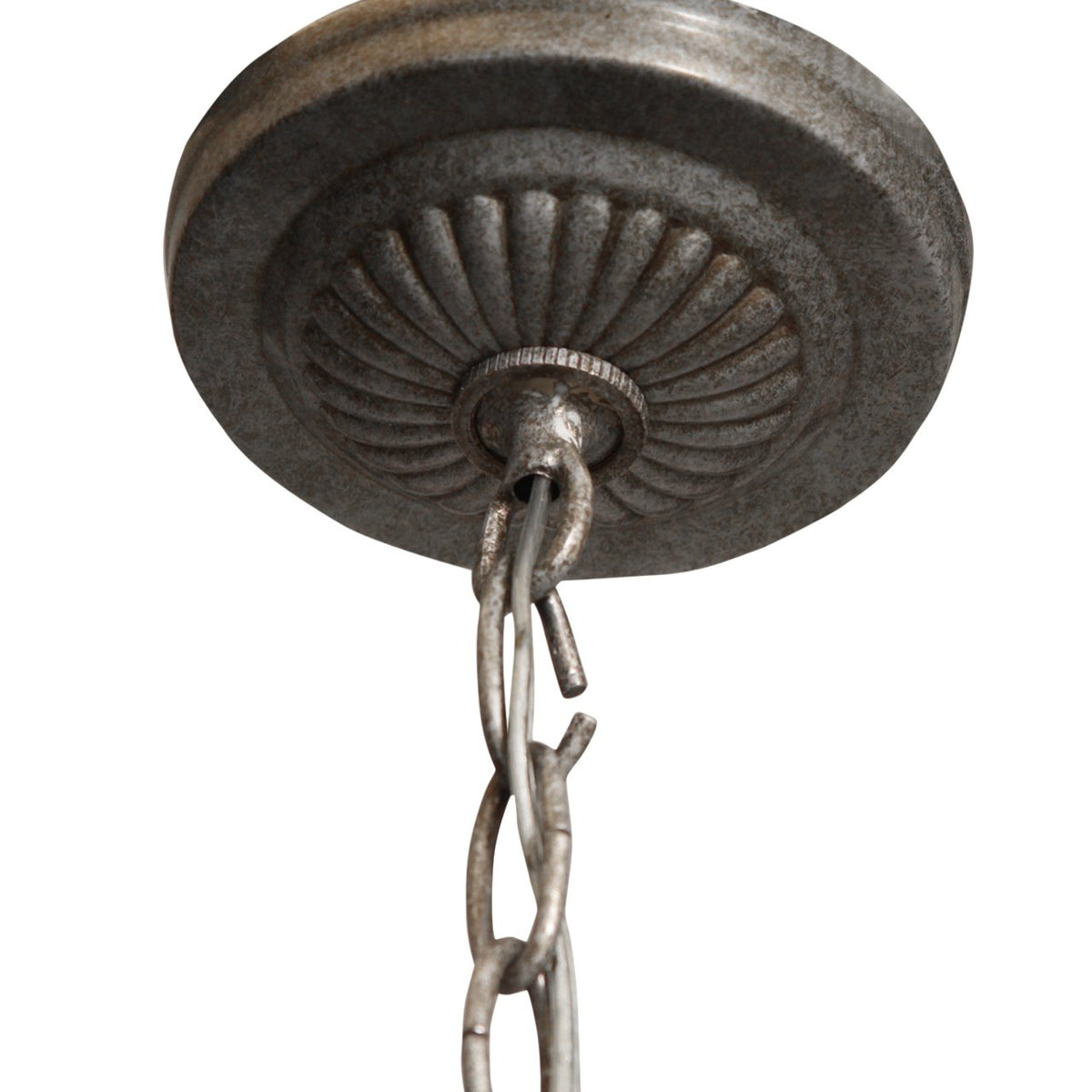 FRENCH COUNTRY Distressed Chandelier