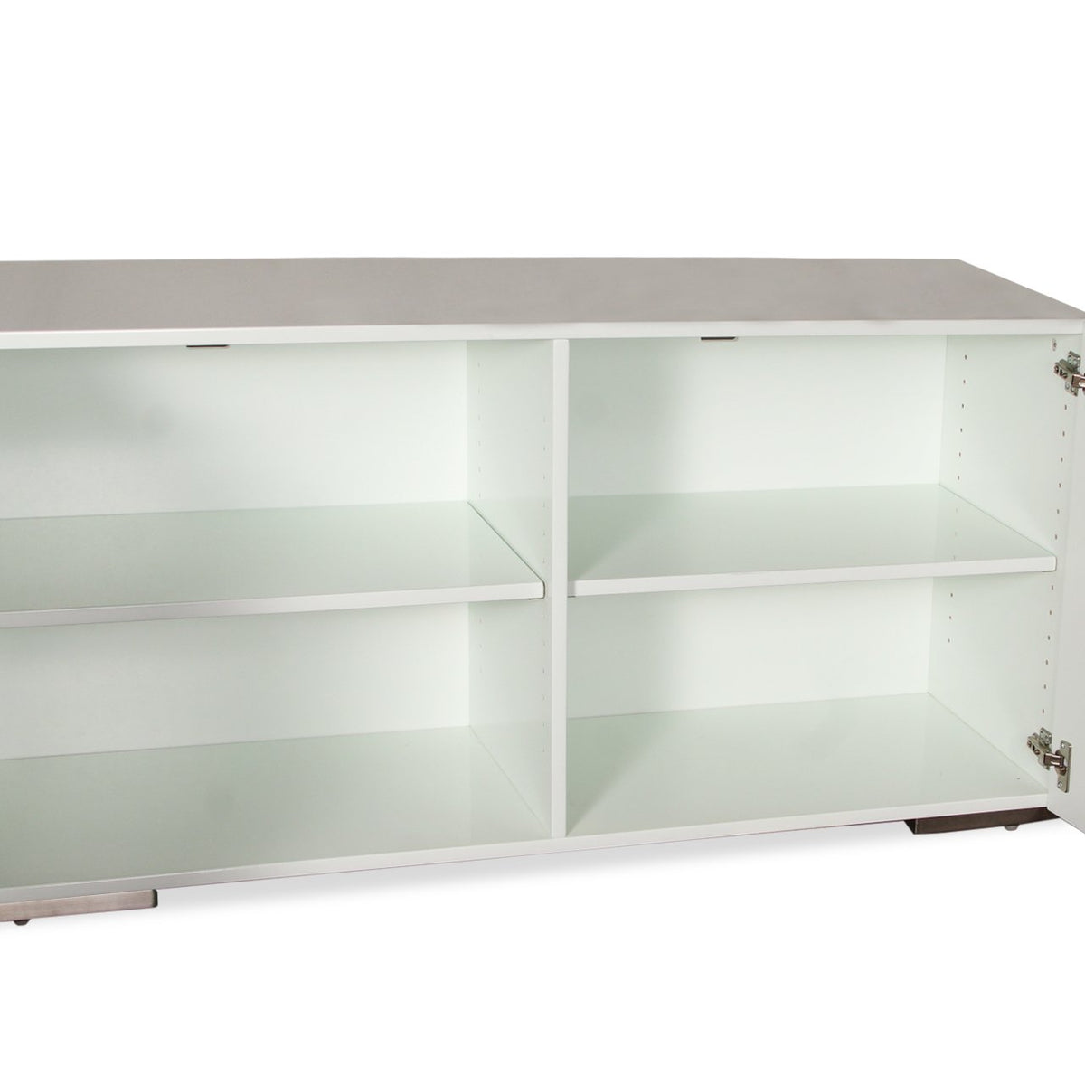 Fuel White Credenza from CB2