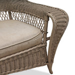 Ficks Reed Rattan Indoor Outdoor Sofa