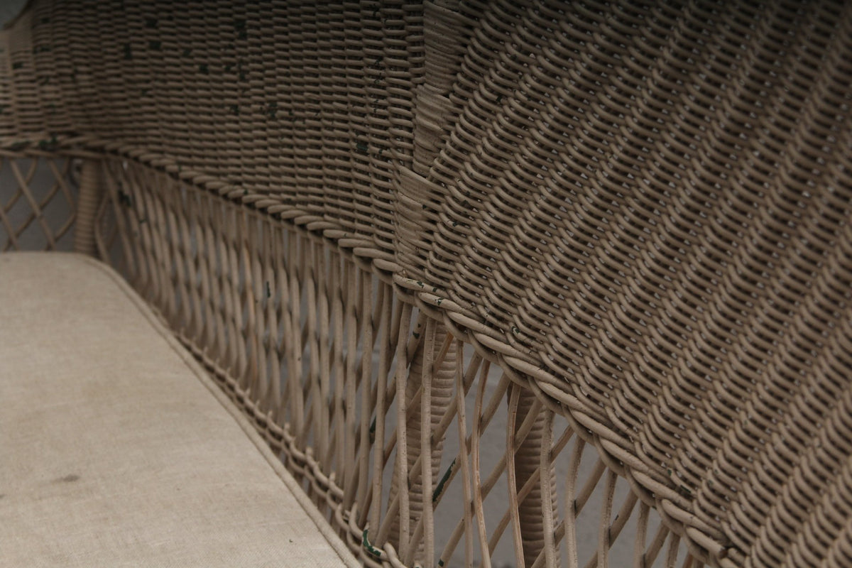 Ficks Reed Rattan Indoor Outdoor Sofa