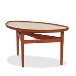 Finn Juhl Eye Walnut Coffee or Side Table