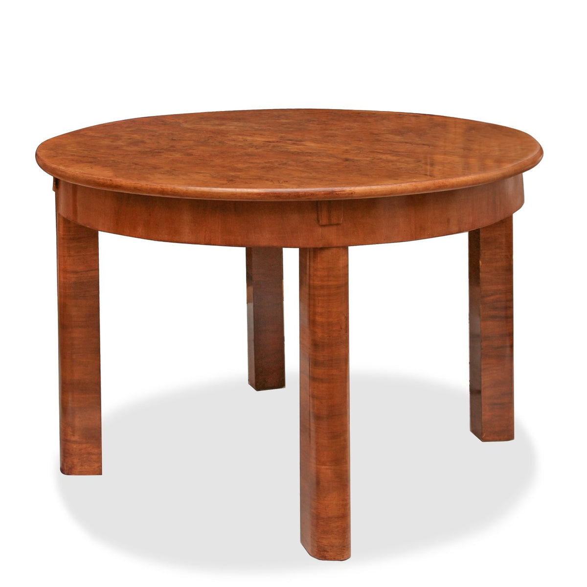 Franciszek Najder Rosewood Dining Table with Hidden Leaves, C1920