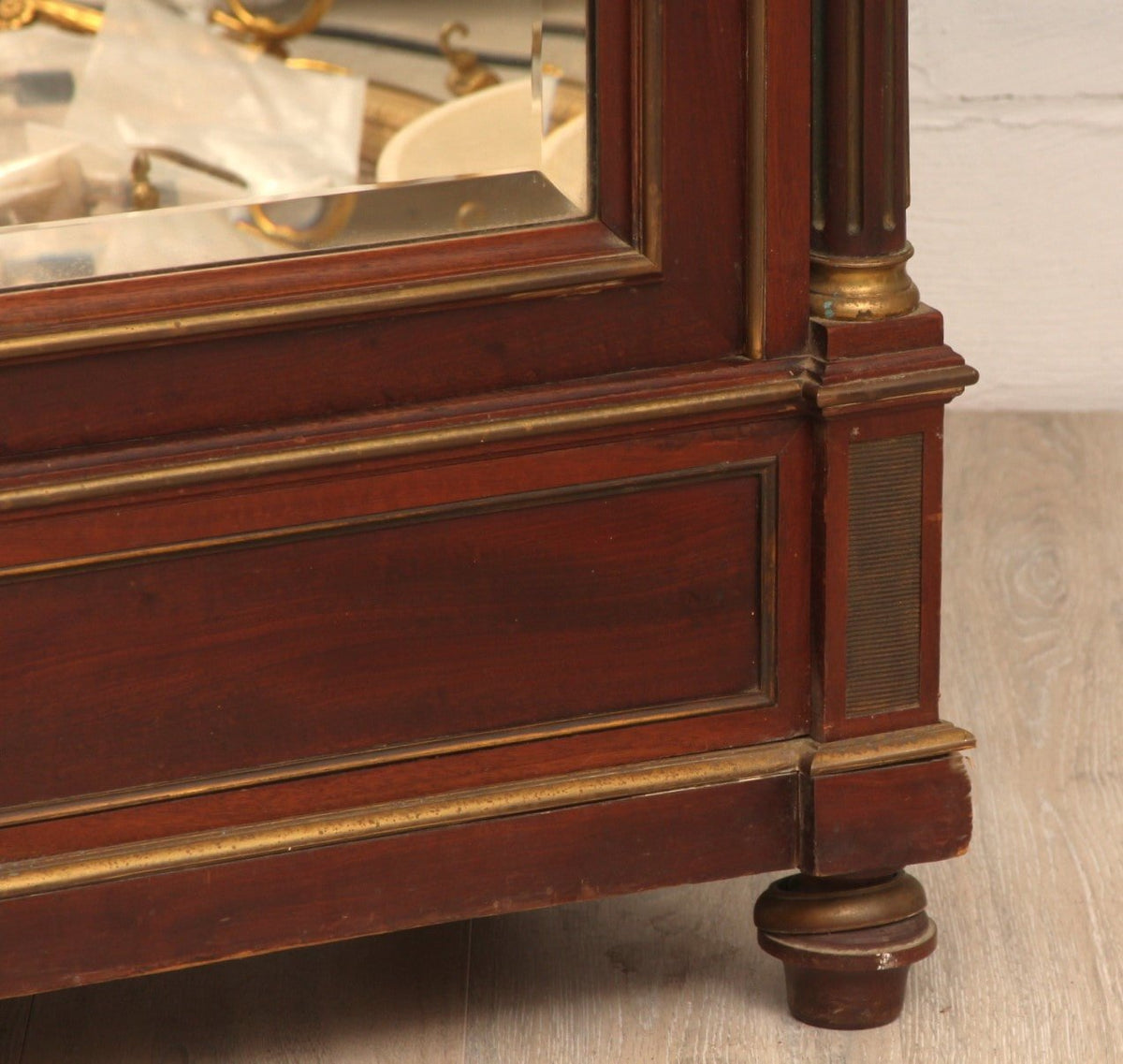 French Antique Victorian Renaissance Armoire Cabinet