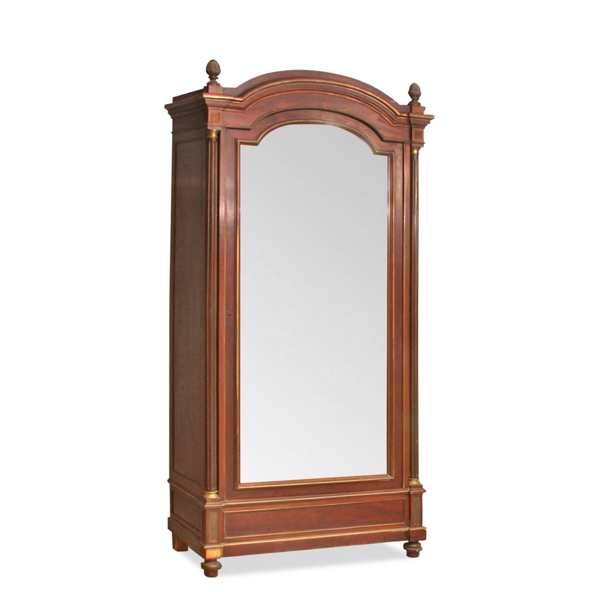 French Antique Victorian Renaissance Armoire Cabinet