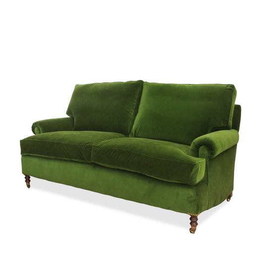 20th C Newly Upholstered George Smith Howard Sofa