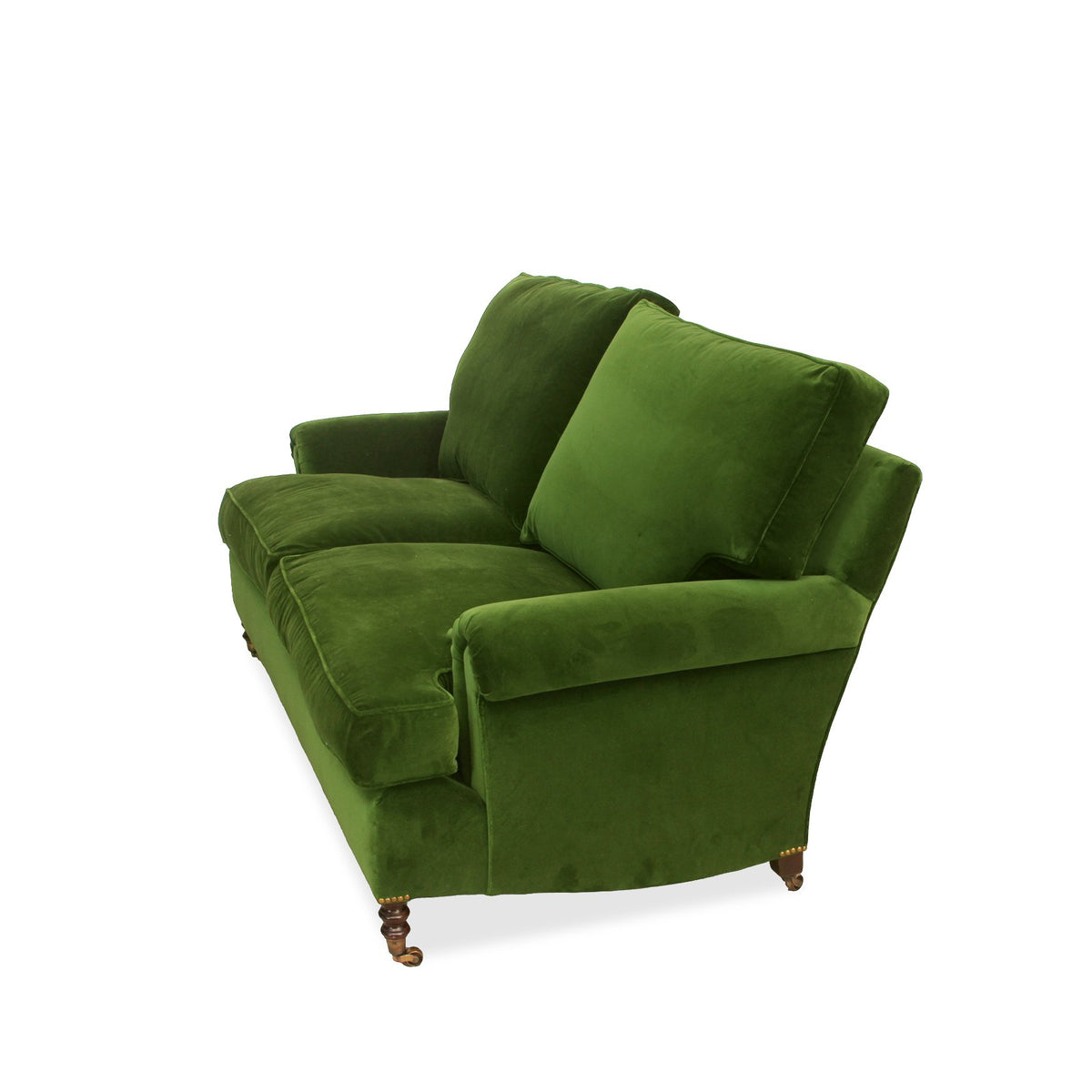 20th C Newly Upholstered George Smith Howard Sofa