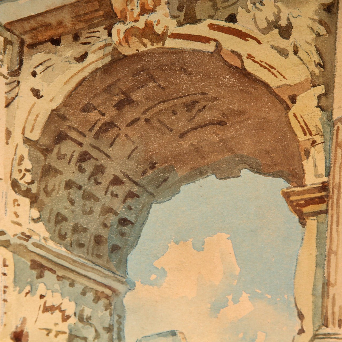 Gaetano Facciola Arc de Triomphe Artwork