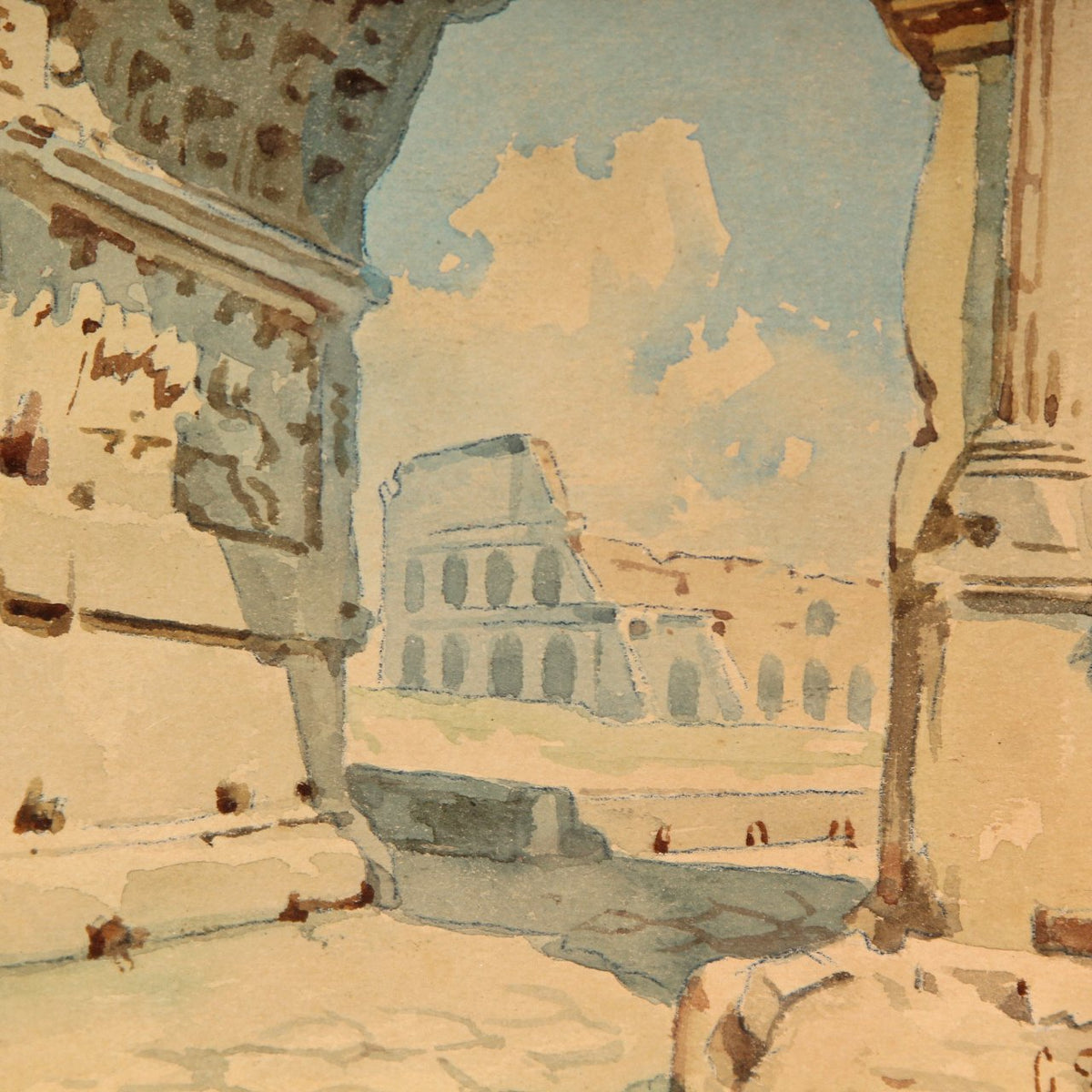 Gaetano Facciola Arc de Triomphe Artwork