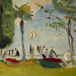 Germaine Verna Promenade at Muralto, Lake Lugano, 1954