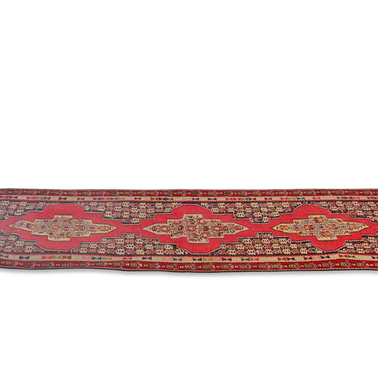 Hand Knotted Meshkin Persian Wool Runner Carpet (2 ft 8 in x 9 ft 6 in)