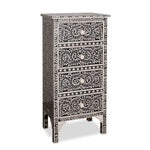 Handcrafted Bone Inlay 4 Drawer Dresser from Butler Specialty