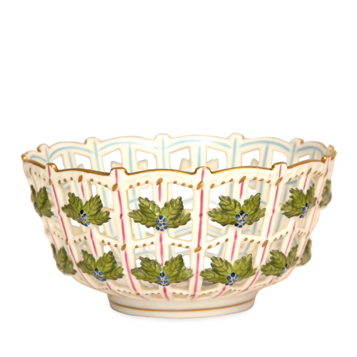 Herend Rothschild Hand Painted Porcelain Bowl
