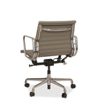 Herman Miller Eames Aluminum Group Leather Management Desk Chair