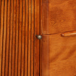 Heywood-Wakefield Credenza Cabinet with Tambour Door and Drawers