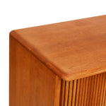 Heywood-Wakefield Credenza Cabinet with Tambour Door and Drawers
