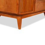 Heywood-Wakefield Credenza Cabinet with Tambour Door and Drawers