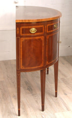 Hickory American Masterpiece Collection Inlaid Mahogany Sideboard Demilune