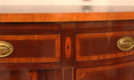 Hickory American Masterpiece Collection Inlaid Mahogany Sideboard Demilune