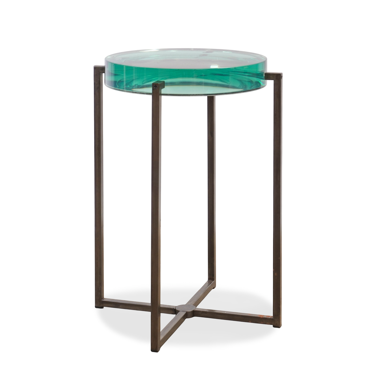 Holly Hunt Studio Lens Side Table by McCollin Bryan