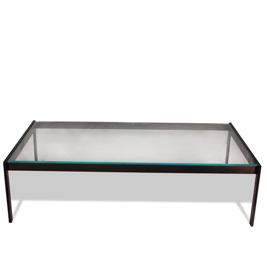 Holly Hunt Lugano Linden Brass Cocktail Table