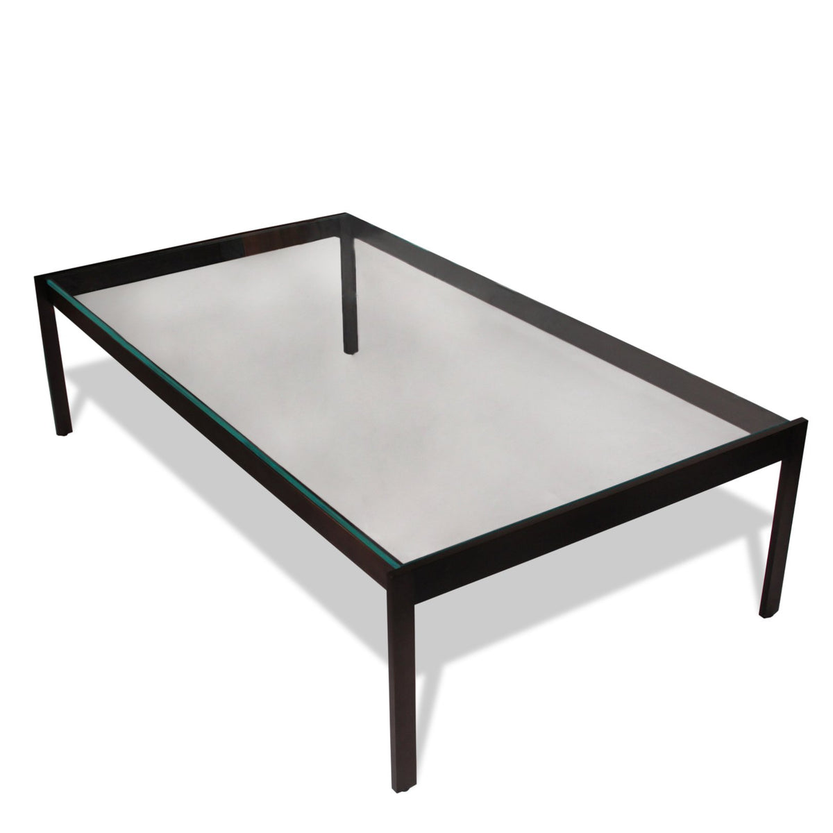 Holly Hunt Lugano Linden Brass Cocktail Table
