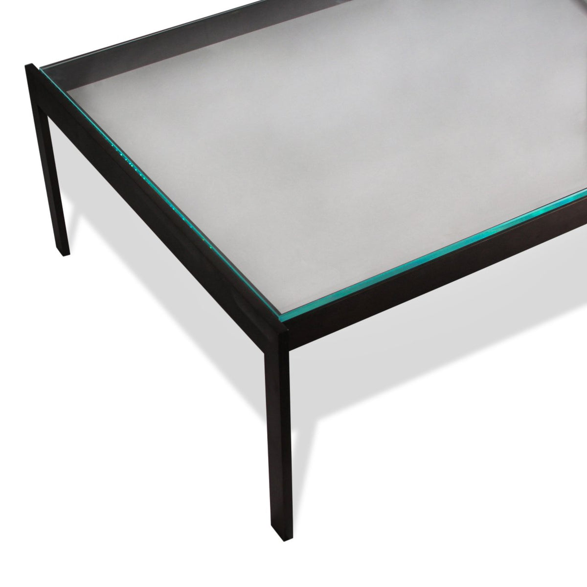 Holly Hunt Lugano Linden Brass Cocktail Table