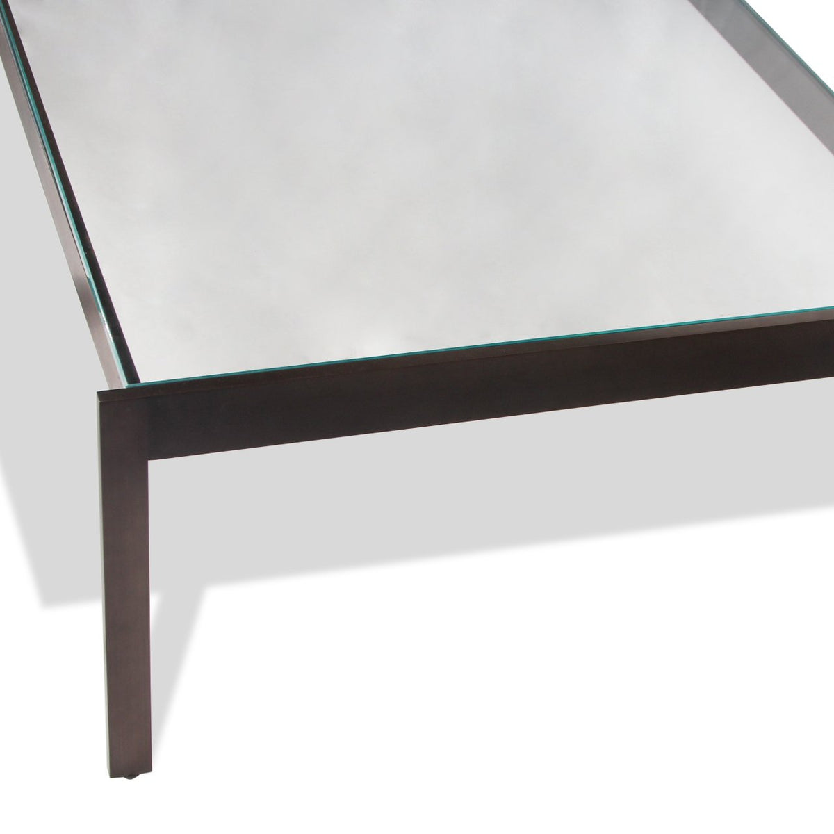 Holly Hunt Lugano Linden Brass Cocktail Table