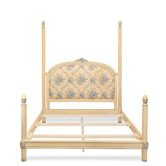Holly Hunt French Provincial Style Queen Size Bed Frame